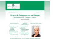 Desktop Screenshot of mow-mediation.de