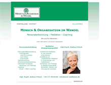 Tablet Screenshot of mow-mediation.de